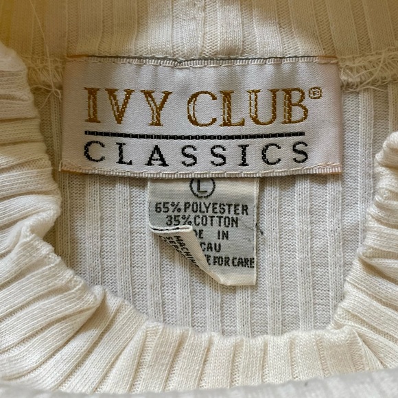 Vintage Ivy Club Mock Turtleneck - Picture 2 of 5